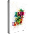 thumbnail image 2 of Trademark Art "Ireland Paint Splashes" Canvas Art by Michael Tompsett, 2 of 2
