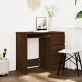 thumbnail image 1 of vidaXL Desk Brown Oak 90x45x76 cm Engineered Wood, 1 of 1