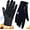 Black, variant on Velurastore Gloves, Thermal Touchscreen Windproof Waterproof Winter Gloves with Anti-Slip Grip & Fleece Lining for Outdoor Activities