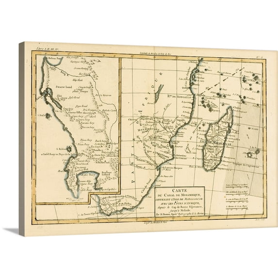 Great BIG Canvas | "Southern Africa" Canvas Wall Art - 48x32