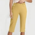 thumbnail image 5 of Beollynier Women's Capri Yoga Pants Stretch High Waist Workout Lounge Pants Oversize S to 5XL Comfortable Colorful Activewear for Casual Wear, 5 of 8
