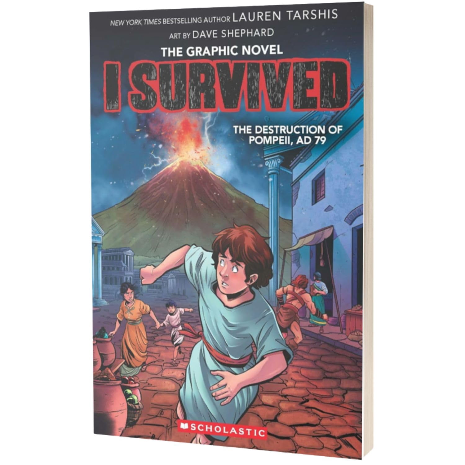 Lauren Tarshis 's I Survived Graphic Novel Series 4-Book Set (Books 5–8) Paperback – Historical Survival Adventure