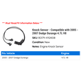 thumbnail image 2 of Knock Sensor - Compatible with 2005 - 2007 Dodge Durango 4.7L V8 2006, 2 of 2