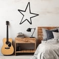 thumbnail image 2 of LaModaHome Exclusive Star Metal Wall Art – Durable & Artistic Metal Wall Art for Home and Office Decor, Perfect for Any Interior Design Aesthetic, 2 of 5