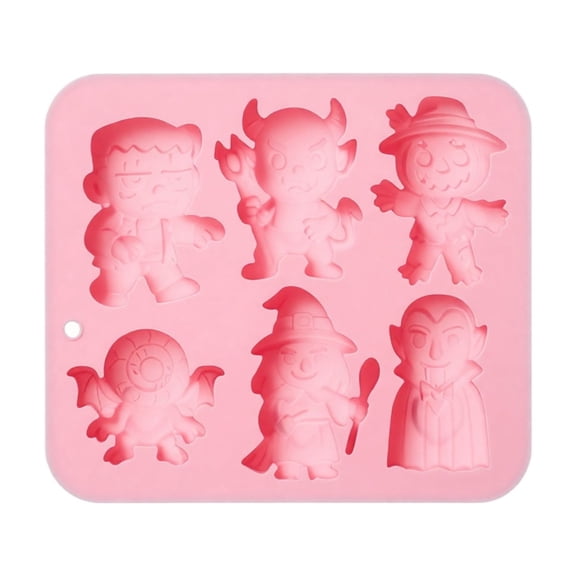 Halloween Decorations Baking Mold, Halloween Cake Mold for Chocolate Dessert Making, Halloween Decor Baking Supplies for Party Treats,Holiday Baking Accessories and Halloween Celebration Preparation