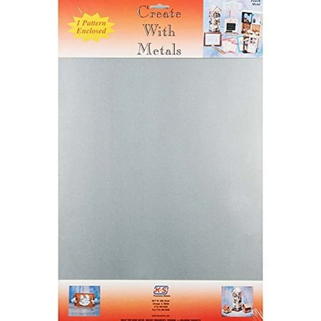 K&S Punch Metal Pkg Tin Sheet 12"x18"