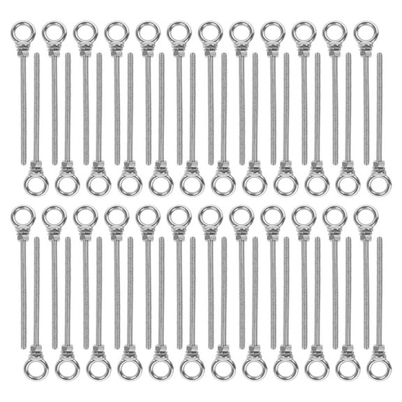 Eye Screw Bolts Screws Lifting Ring Threaded Eyebolts Long Heavy Stainless Steel