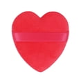 thumbnail image 1 of Reusable Love Heart-shaped Velvet Powder Puff Face Soft Cotton Face Sponge Makeup Cosmetics, 1 of 8