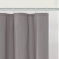 thumbnail image 2 of VCNY Home Heavyweight 6 Gauge Charcoal Solid Color PEVA Shower Liner, 72" x 72", 2 of 5