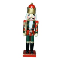 Rushawy Traditional Nutcracker Figurine Christmas Nutcracker King for Decoration