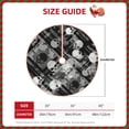 thumbnail image 4 of Bingfone Christmas Tree Skirt Mat Christmas Decoration Interior -Seamless Pattern With Skulls, 4 of 8