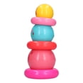 thumbnail image 4 of Juego de bolas apilables de dibujos animados de colores brillantes para niños, juguete educativo de aprendizaje temprano con bolas apilables, 4 of 14