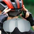 thumbnail image 4 of jinwen Cycling Helmet Lens Dustproof Goggles Replacement Detachable Road Bike Rial grey, 4 of 9
