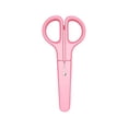 thumbnail image 2 of Safety Scissors Stainless Steel Blunt Tip Scissors with Protective Cover for Classroom Art Activities Daily Use, Pink, Ccwuwei, 2 of 6