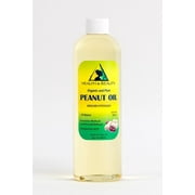 Peanut oil refined organic carrier cold pressed 100% pure 8 oz