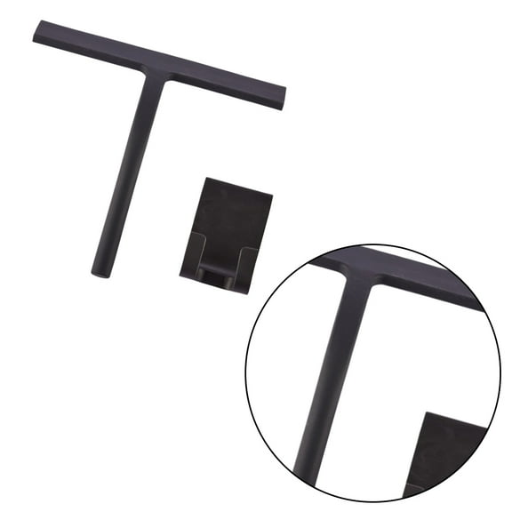 FRCOLOR  Silicone Wiper Glass Cleaning Brush Washing Finish Cleaner Black