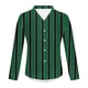 thumbnail image 4 of Blusa y camisa de manga larga con cuello vuelto para hombre, informal, a la moda, con botones, estampado, de poliéster, 4 of 4