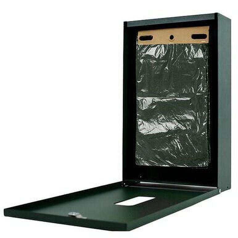 Standard Dog Waste Station / MittN Bag™ System (Matte Green)