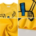 thumbnail image 6 of Hiijoy Toddler Boys T Shirt Excavator Graphic Short Sleeve T-Shirt, Sizes 3-4Y, 6 of 6