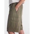 thumbnail image 4 of No Boundaries Relaxed Fit Cargo Shorts, 10" Inseam, Men's and Big Men’s XS-5XB, 4 of 5
