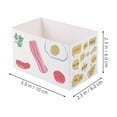 thumbnail image 2 of SASABAXI 10Pcs Rectangular Paperboard Sandwich Boxes for Party Favors 3.93X2.36X2.36in, 2 of 8