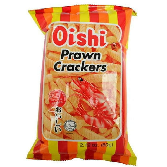 Oishi Prawn Crackers 60g per Pack, Oishi Prawn Crackers