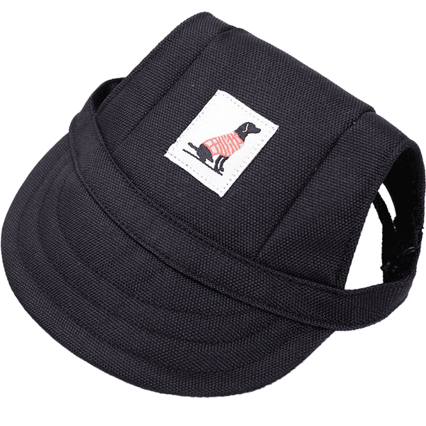 Gorra de béisbol ajustable para perro, para deportes al aire libre, con protección solar, visera y orificios para las orejas.