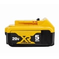 thumbnail image 3 of 20V MAX XR 5 Ah Lithium Ion Battery 2-Pack Premium High Capacity Cordless Tool Battery Packs (DCB205-2), 3 of 3