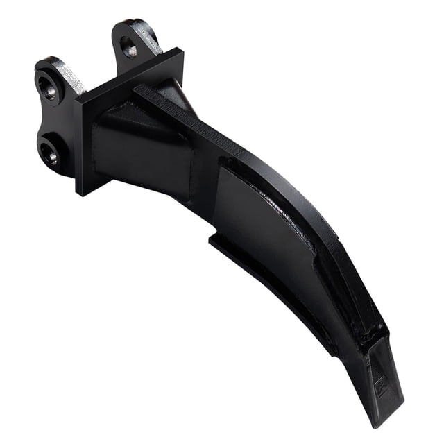 Mini Excavator Accessories Ripper, 3.54in Span Mulifunctional High Efficiency 0.98in Hole Diameter Alloy Steel Ripper Attachment with Pin for Rock Digging