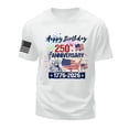 thumbnail image 6 of Akiihool Mens 250th Anniversary T Shirts Men's Muscle Slim Henley Shirts Crewneck Longline T-Shirt Gym Workout Athletic Shirt Tees with Button(Red,XL), 6 of 6