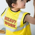 thumbnail image 3 of TIREOW Boy's and Girl's Comfortable Coats Construction Worker Toddler Worker Play the Role Kids Toy Engineer Vest Kid Worker, 3 of 3