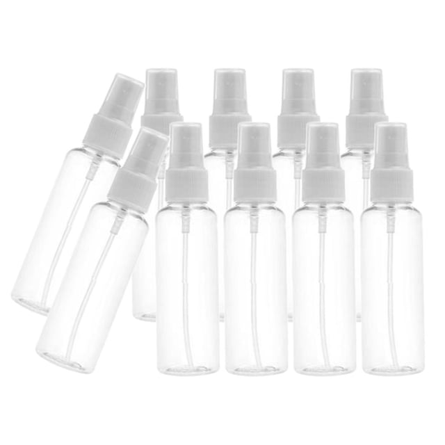 Bomba de Vacías de Pulverizador Recargable de Transparente de 10 Piezas 60ml Macarena Borrar botellas de spray vacías