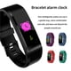 thumbnail image 2 of Tholdsy inteligente Impermeable cardíaco Reloj inteligente Función de recordatorio Compatible con Bluetooth Tomar foto para nadar Type3 NO3, 2 of 6