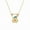 Necklace, variant on Floating CZ Bear Earrings for Women Gold Plated Sterling Silver Ginger Lyne Collection