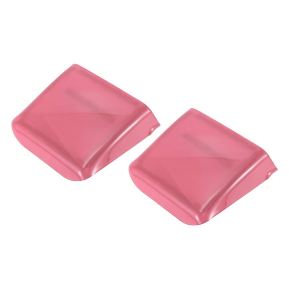 Unique Bargains 1 Set Tail Light Lamp Side Cover Trim for Jeep Wrangler JL JLU 2018-2024 for Jeep Gladiator JT 2020-2024 Rear Taillights Side Lamp Decor Trim Cover Exterior ABS Pink