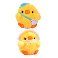 thumbnail image 4 of BRIGHTFUFU 2 unids adorable de dibujos animados llavero llavero peluche juguete colgante para decoración de bolsas, 4 of 7