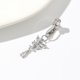thumbnail image 1 of Piercing para el ombligo falso con forma de mariposa sin perforaciones, colgante de circonita de cobre a la moda para el ombligo, joyería para piercing corporal, 1 of 5