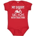 thumbnail image 3 of Inktastic Farmer My Daddy Still Plays with Tractors Boys or Girls Baby Bodysuit, 3 of 5