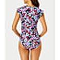 thumbnail image 2 of Meadow Bouquet Rash Guard One-Piece Swimsuit, 2 of 4