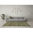 thumbnail image 3 of Ahgly Company Indoor Rectangle Abstract Light Blue Modern Area Rugs, 2' x 3', 3 of 4