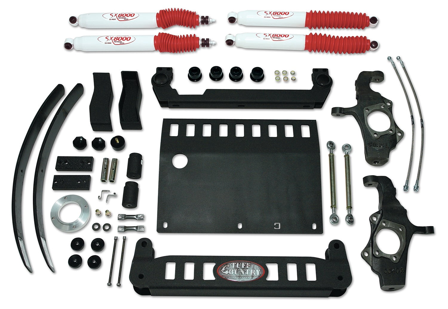 Tuff Country 14045Kn Lift Kit W/Shock Fits 04 12 Canyon Colorado Fits select: 2005-2012 CHEVROLET COLORADO, 2004-2012 GMC CANYON
