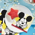 thumbnail image 3 of Disney Mickey Mouse Beverage Napkins 16 Count  Multicolor Disposable Cocktail Napkins for Birthday Parties and Themed Events, 3 of 5