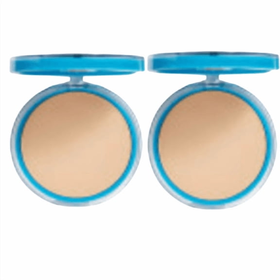 (2 Pack) COVERGIRL Clean Matte Pressed Powder, Shine Free Formula