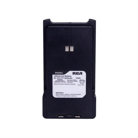 Genuine RCA B1520LI Handheld Radio Battery | Lithium-Ion | High Capacity | 2000mAh / 7.4Wh | 3.7V