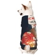 thumbnail image 1 of Fotbe Casino Poker Chips Sudadera con Estampado para Perros Pequeños – Suéter con Capucha para Mascotas, Tela Suave de Forro Polar con Bolsillo-XX-Large, 1 of 7