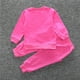 thumbnail image 5 of Sudadera Para Niños Pequeños, Bebés, Niños Y Niñas, Jersey Con Estampado De Margaritas, Conjunto De Pantalones Con Pétalos, Trajes, Rosa Fuerte Odeerbi LM103-667, 5 of 9
