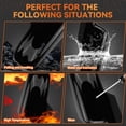 thumbnail image 3 of Cubiertas de espejo negras brillantes para Dodge Ram 1500 2019-2025, 3 of 7