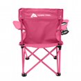 thumbnail image 4 of Ozark Trail Kids Arm Chair, 125lbs Weight Capacity, Color Pink, Polyester Fabric & Steel Frame, 4 of 8