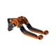 thumbnail image 1 of Palancas de freno y embrague cortas largas para Kawasaki ZZR600 05-09, palanca de freno ajustable de motocicleta, aleación de aluminio, cabeza naranja, mango negro, 1 of 6