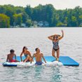 thumbnail image 2 of Aqua Leisure Supersized Party Plank Inflatable Floating Island Raft Platform, 2 of 4